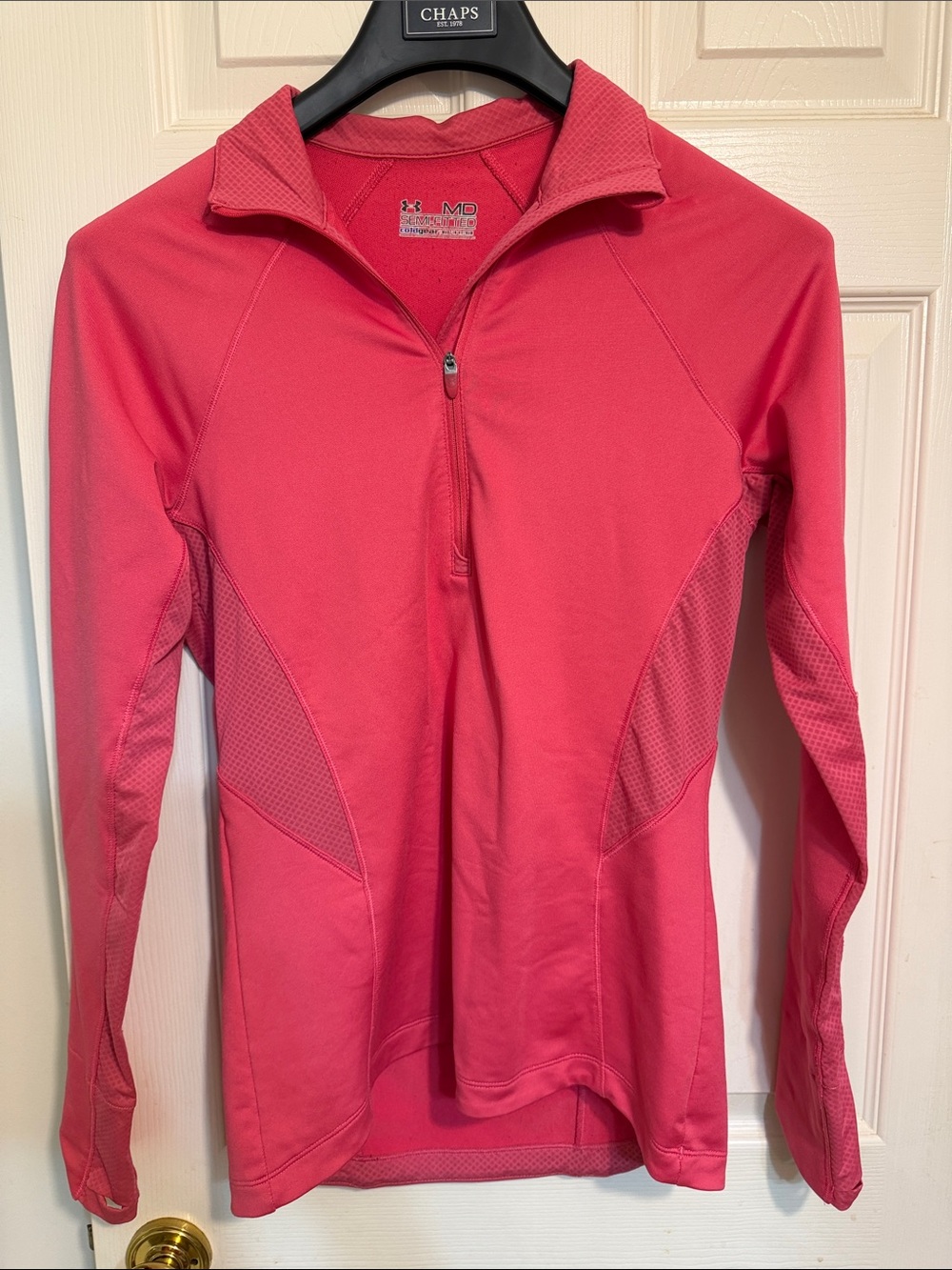 Under Armour Women's Hot Pink Half-Zip Active Pullover